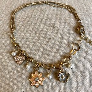 *3/$12*🌼Floral Gold Chain Bracelet